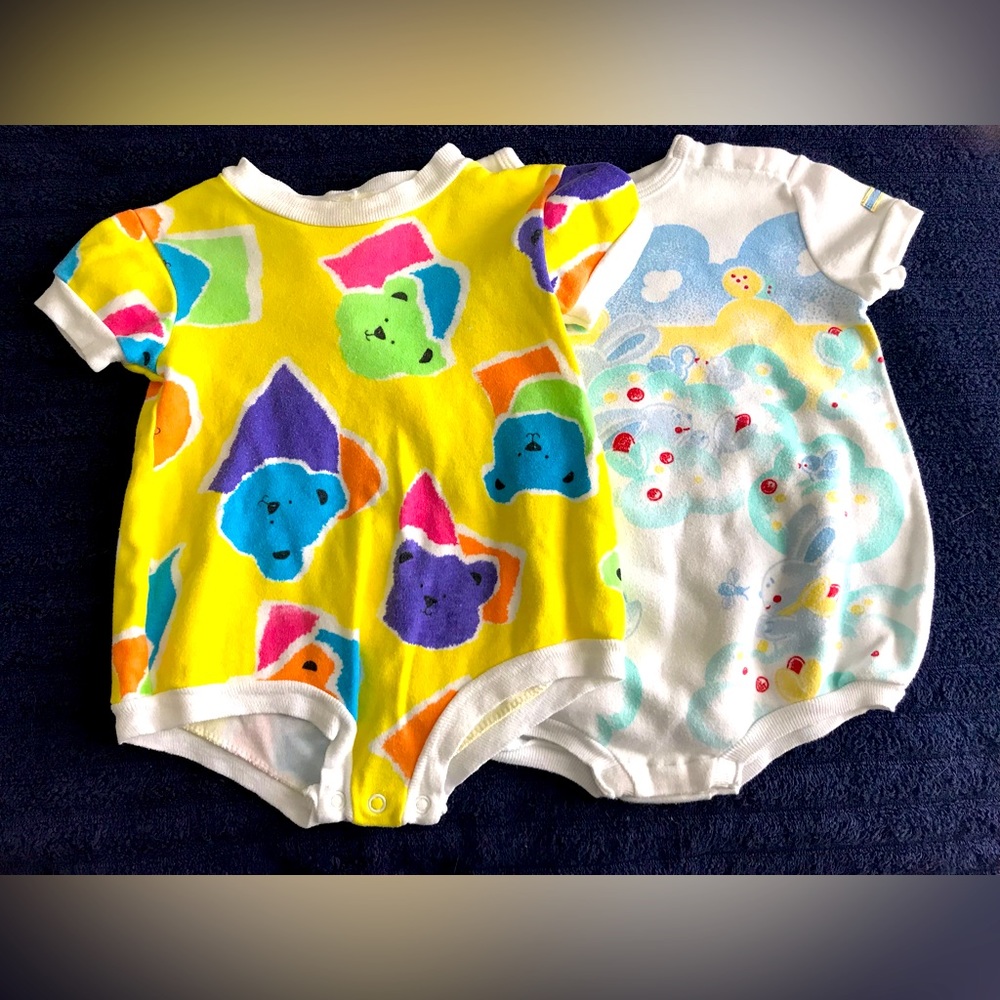 Adorable Graphics Onesies sized 12-18 months